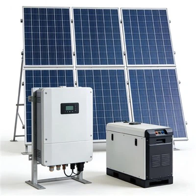 3 kW σε-Ηλιακό σύστημα δικτύου